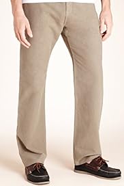 Blue Harbour Cotton Rich Straight Leg Moleskin Jeans