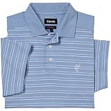 Ashworth Mens EZ-TECH Pima Stripe Polos