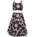 Apparel : Plus Size Girls Clothes BROWN HALTER Dress RARE EDITIONS Girl Fall 10.5-18.5