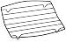 Non-Stick V-Shaped Roasting Rack