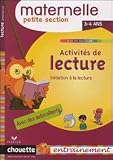 Activités de lecture maternelle petite section : 3-4 ans
