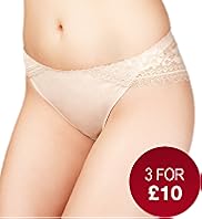 No VPL Low Rise Brazilian Knickers