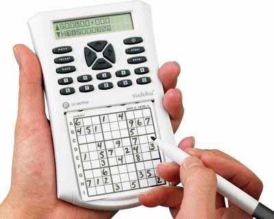 41GUAZcXgtL Sudoku Electronic Game Handheld