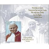 (8x10) In Loving Memory (Pope John Paul II & Mother Teresa) Art Poster Print