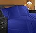 Clara Clark Bed Sheets, Premier 1800 Series 4 Piece Bed Sheet Set, Deep Pocket, Wrinkle, Fade, Stain Resistant, Luxury Soft Bedding Sheets & Pillowcases, Queen, Royal Blue