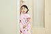 Vaenait Baby Kids Girls Micro Fleece Wearable Blanket Sleeping Sack Pink Flower