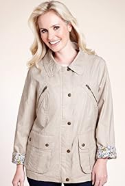 Petite Pure Cotton Patch Pockets Wax Coat