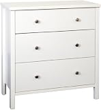 Steens 1850150150 Kommode Stockholm 83 x 80 x 41 cm MDF wei&szlig;