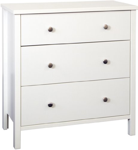 Steens 1850150150 Kommode Stockholm 83 x 80 x 41 cm MDF wei&szlig;
