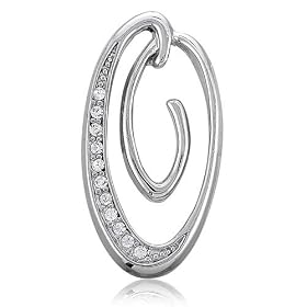 Silver Toned Initial Letter Brooch Pin - O - Ideal Gift For Anniversary, Engagement, Wedding, Birthday, Romantic For Her