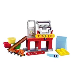 Take Along Bob the Builder - Building Dough Fix and Mix Factory Playset by Learning Curve by Learning Curve
