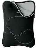 Port Designs - Dehli Skin - Etui en n&eacute;opr&egrave;ne pour Ordinateur Portable 15-16" - Noir/Gris