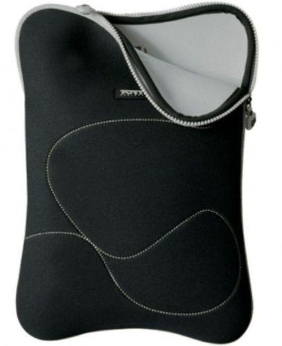 Port Delhi Skin Tasche 25,4 cm (10 Zoll) bis 30,4 cm (12 Zoll) f&uuml;r Notebook schwarz/grau Preisvergleich