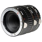 Vivitar Macro Extension Tube Set for Sony Alpha A33, A35, A55, A65, A57, A77, A290, A390, A560 & A580 Digital SLR Cameras