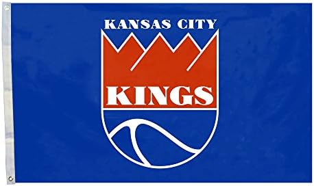 Custom NBA Kansas City Kings Flag Team Logo 3-by-5 Foot