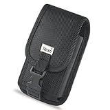 Pouch Protective Carrying Cell Phone Case for HTC HD7 HD2 (T-mobile) / HTC Surround ATandT EVO 4G / HTC Desire / LG Quantum ATandT / Samsung Transform Sprint Fascinate Captivate (Galaxy S) (I9000) / Vibrant (Galaxy S) Android T959 / Motorola Droid Pro Verizon - BLACK