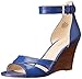 Nine West Women's Firstplace Leather Wedge Sandal