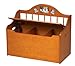 Spindle Toy Chest - Honey
