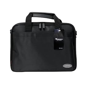 Acer Aspire One D250 10.1 Netbook CaseCrown Premium Air Cell Padded Briefcase Messenger Bag w/Air Cell Shoulder Strap