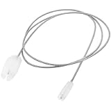 Jardin Aquarium Water Filter Pipe Air Tube Hose Stainless Steel Cleaning Brush, 61-Inch