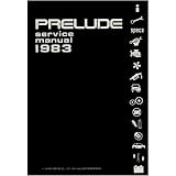 1983 HONDA PRELUDE Shop Service Repair Manual Book by Honda