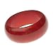 Blood Red Resin Bangle Bracelet