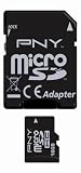 PNY Technologies 16GB HC Micro SD with SD Adapter