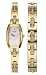 Accurist LB1345 Ladies Gold tone stone set watch and matching bracelet gift set