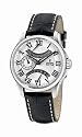 Festina Men's Retro Grade Stainless Steel Leather Strap 24-Hour Dual Time Watch #F16275/5