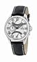 Festina Men's F16275/5 Retro Grade Stainless Steel Leather Strap 24-Hour Dual Time Watch