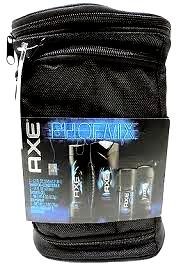 Axe Phoenix Gift Set For Him in Travel Bag + FREE 4 Pack of Twin Blade Razors. Kit Contains Shampoo & Conditioner 12oz, Deodorant 2.7oz, Axe Body Spray 4oz, Shower Gel 16oz (+ FREE 4 Pack of Wilkinson Sword Twin Blade Razors with purchase)