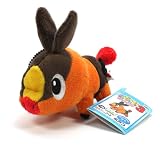 Banpresto My Pokemon Collection Black And White Best Wishes Plush Ball Chain - 47424 - 4.5" Pokabu/Tepig