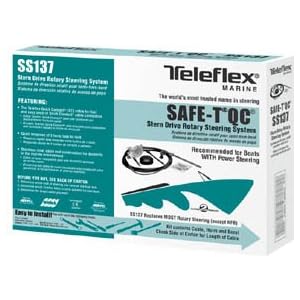 Teleflex SS13710 Safe-T Quick Connect Marine Rotary Steering System by
