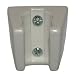 Lasco 08-2411 3 Position Wall Mount Bracket Hand Held Shower Head, White Plastic