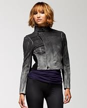 Spray Suede Moto Jacket