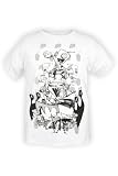 Invader Zim Characters Sketch T-Shirt 2XL