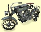 Motorcycle Harley, 32x18x8 cm Blechminiatur