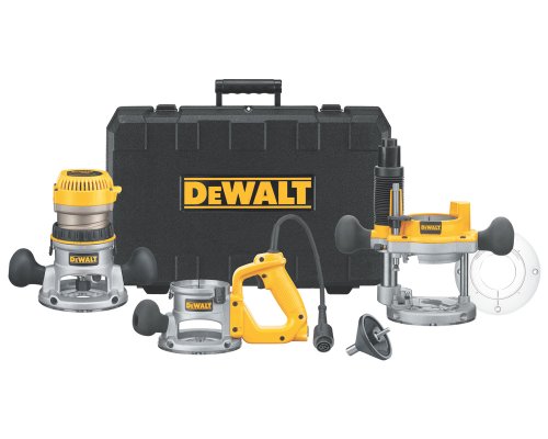 DEWALT DW618B3 12 Amp 2-1/4 Horsepower Plunge Base and Fixed Base