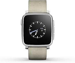 Pebble Time Steel Smartwatch for Apple/Android Devices - Silver