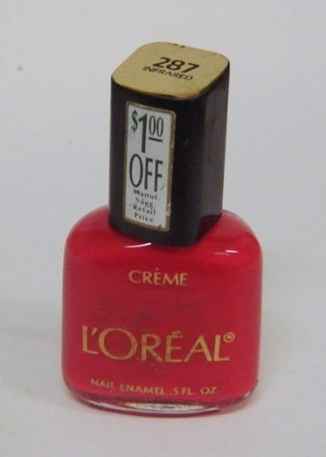 Loreal Creme Nail Enamel Infrared #287.