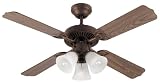 Westinghouse 7841220 Crusader 42-Inch Ceiling Fan, Old Chicago