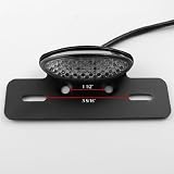 12V LED White Red Motorcycle Brake Tail Light Lamp Integrated Number License Plate... by Astra Security