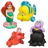 Disney Ariel Bath Toy Play Set -- 4-Pc.