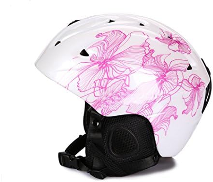 LightReach snow flower Series snow muti-sports Ski &amp; Snowboard &amp;skateboard Helmet for women-Pink