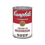 Campbell's Soup I: Cream of Mushroom, c.1968 Art Print Art Poster Print by Andy Warhol, 11x14