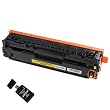 Compatible HP CE322A Laser Toner Cartridge (yellow) For HP LaserJet Pro CM1415fn/1415fnw Printer w/ AGPtek USB 2.0 All-in-one Card Reader
