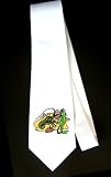 Party Decoration Necktie with spiny, sea, crustacean, floor, aquatic, ocean, lobster