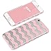 iPhone 6 Plus Case, ESR The Beat Series Protective Case Bumper[Scratch-Resistant] Translucent Hard Back Cover with Clear and Pink Chevron Pattern for 5.5 inches iPhone 6 Plus (Pink Wave Music)