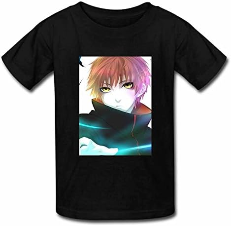 T-shirt Naruto Akasuna no Sasori Guys Fans Custom Men's T-shirts Medium Black