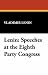Lenin: Speeches at the Eighth Party Congress